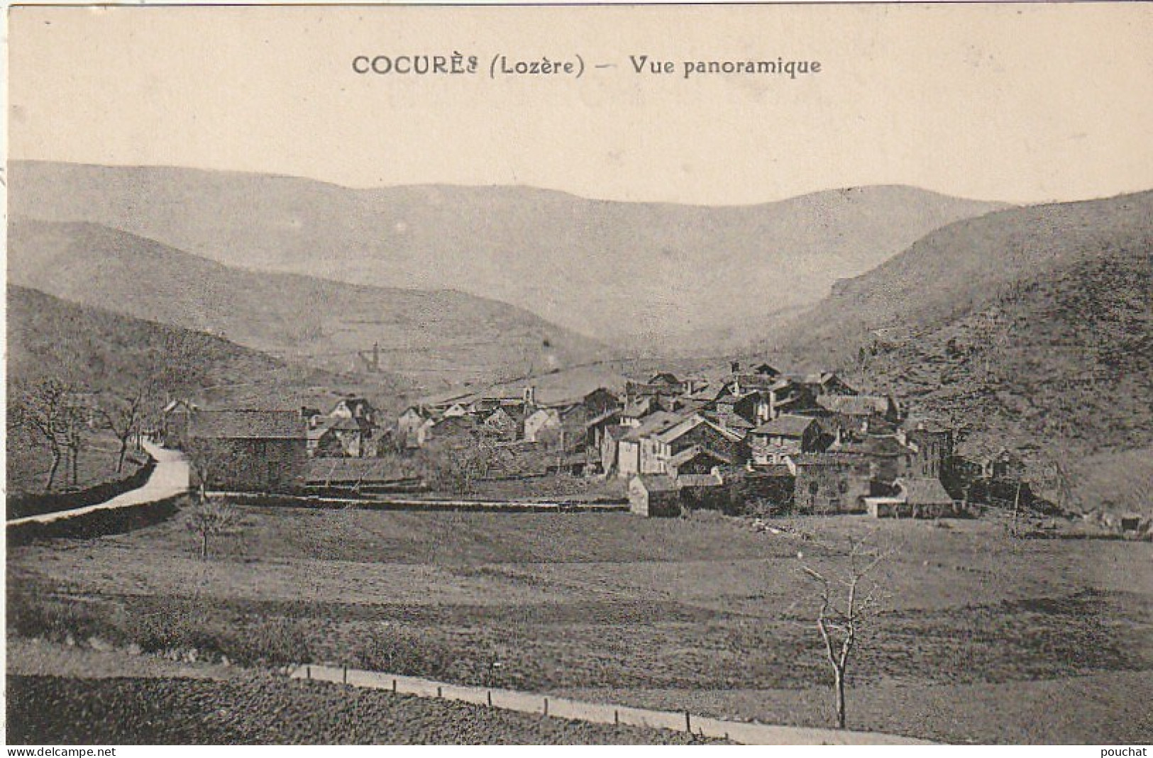 SO 11-(48) COCURES - VUE PANORAMIQUE  - 2 SCANS - Other & Unclassified