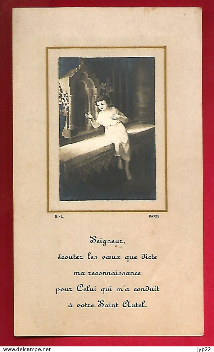 Image Pieuse Ed Bouasse Lebel Seigneur écoutez Les Voeux ... Henri Marthe Madeleine ??  Chantraine 5-06-1960 - Devotion Images