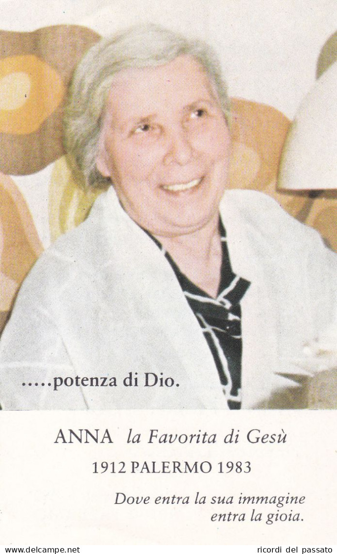 Santino Anna La Favorita Di Gesu' - Imágenes Religiosas