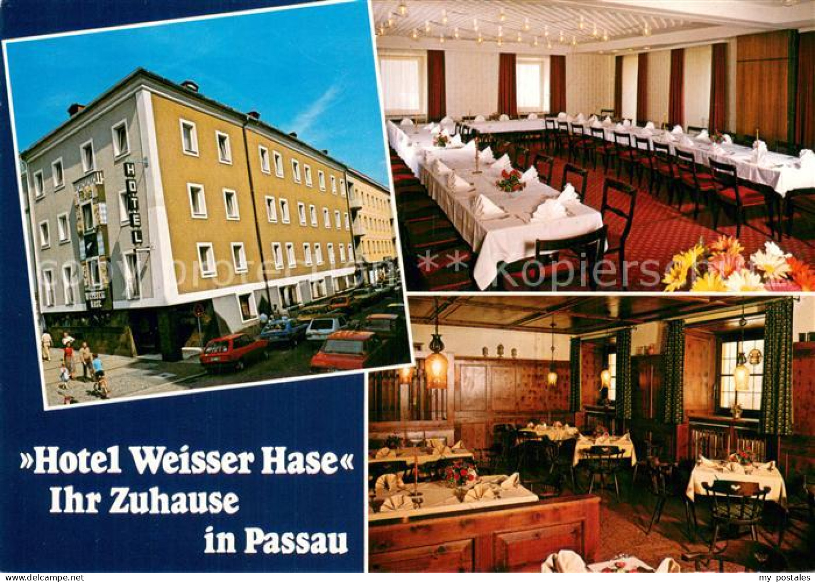73723198 Passau Hotel Weisser Hase Gaststube Speisesaal Passau - Passau