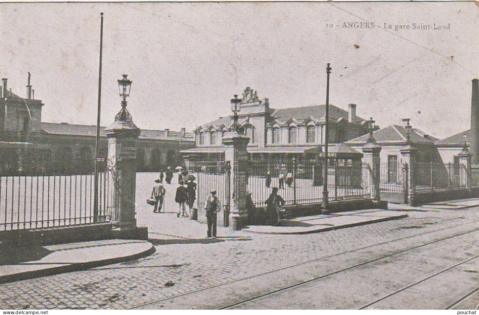 SO 12-(49) ANGERS - LA GARE SAINT LAUD - 2 SCANS - Angers