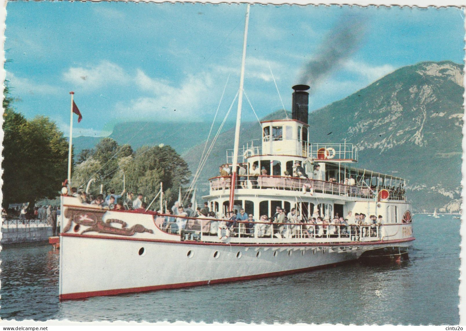 Haute Savoie.  Le Lac D' Annecy.  Retour Au Port. - Annecy