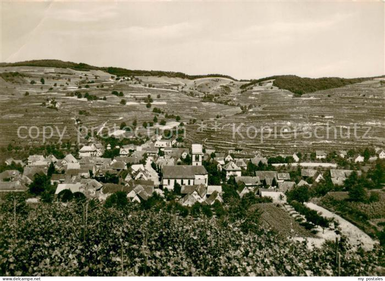 73723179 Oberbergen Vogtsburg Panorama Weinort Am Kaiserstuhl Oberbergen Vogtsbu - Sonstige & Ohne Zuordnung