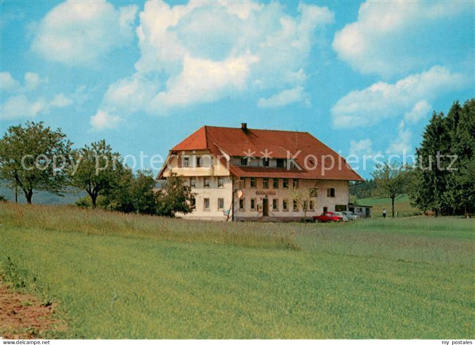 73723177 Oberbiederbach Hoehengasthaus Pension Zum Kreuz Oberbiederbach - Sonstige & Ohne Zuordnung