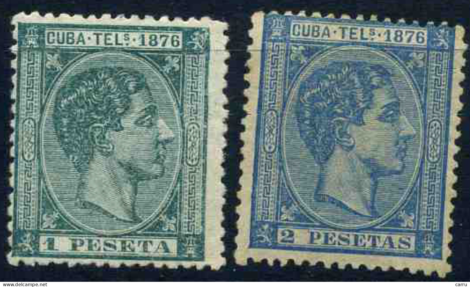 Cuba Telégrafos (1876) - Kuba (1874-1898)