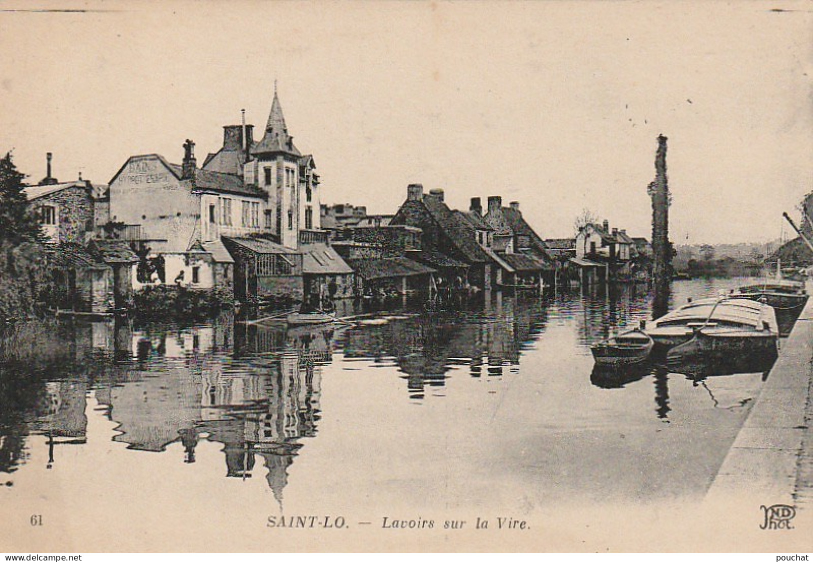 SO 13-(50) SAINT LO - LAVOIRS SUR LA VIRE  - 2 SCANS - Saint Lo