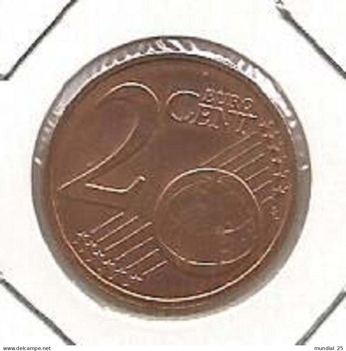 FRANCE 2 EURO CENT 1999 - Francia