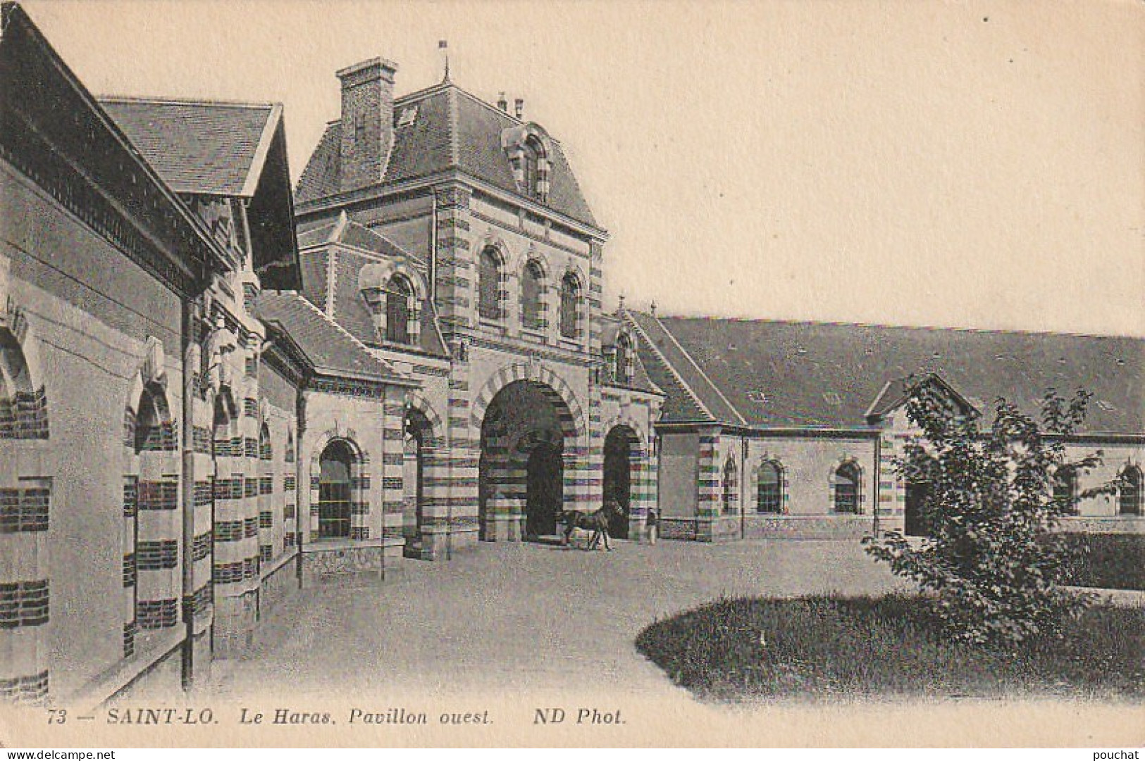 SO 13-(50) SAINT LO - LE HARAS - PAVILLON OUEST - 2 SCANS - Saint Lo