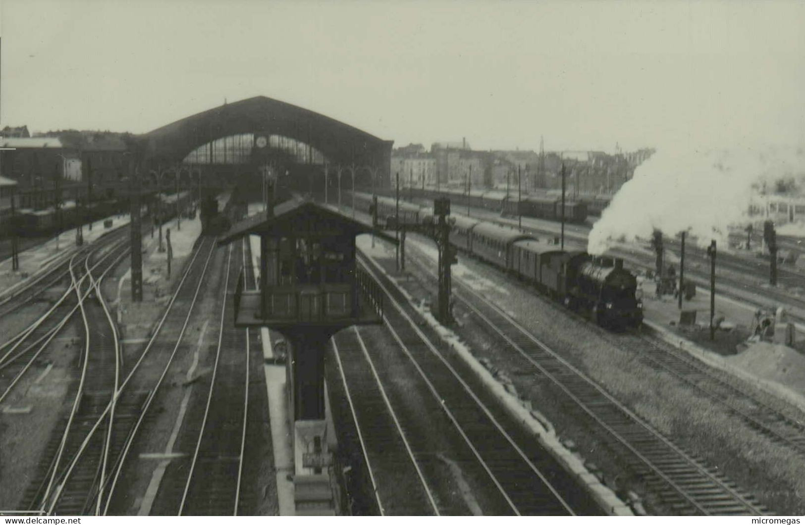 Reproduction - Paris-Tourcoing - Lille, 1957 - Trains