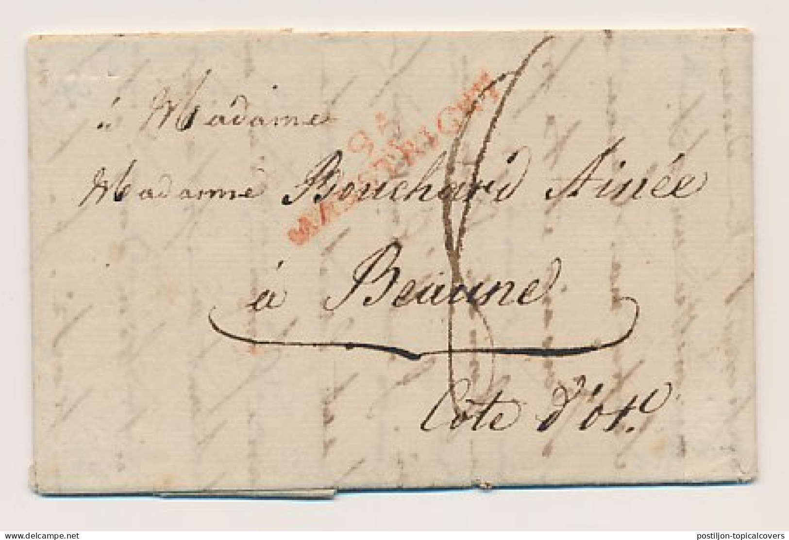 95 MAESTRICHT - Beaune Frankrijk 1813 - ...-1852 Prephilately