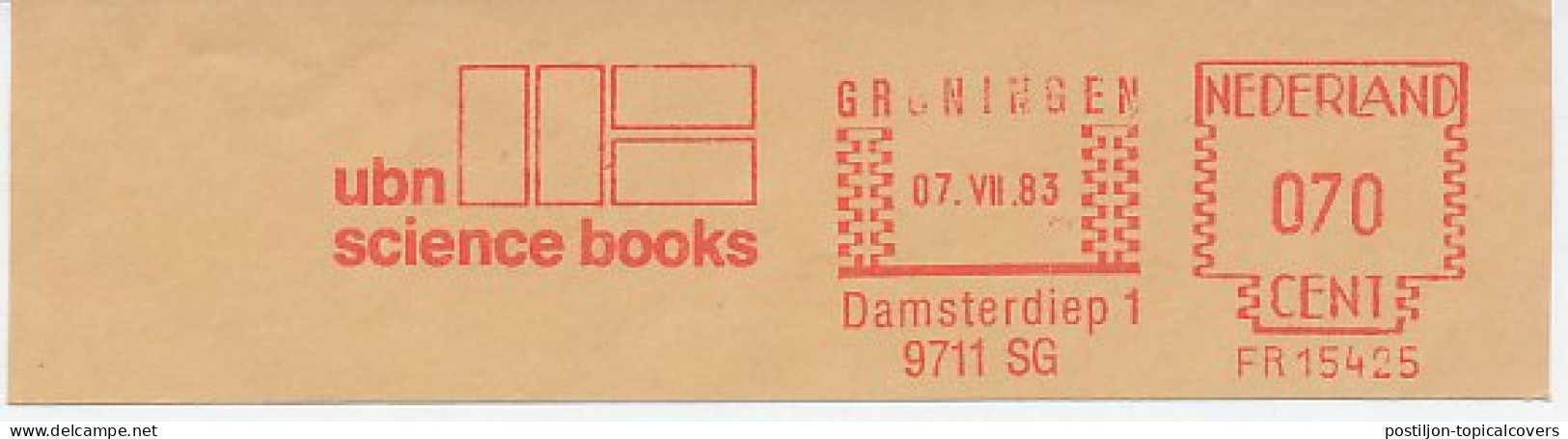 Meter Cut Netherlands 1983 Science Books - Unclassified
