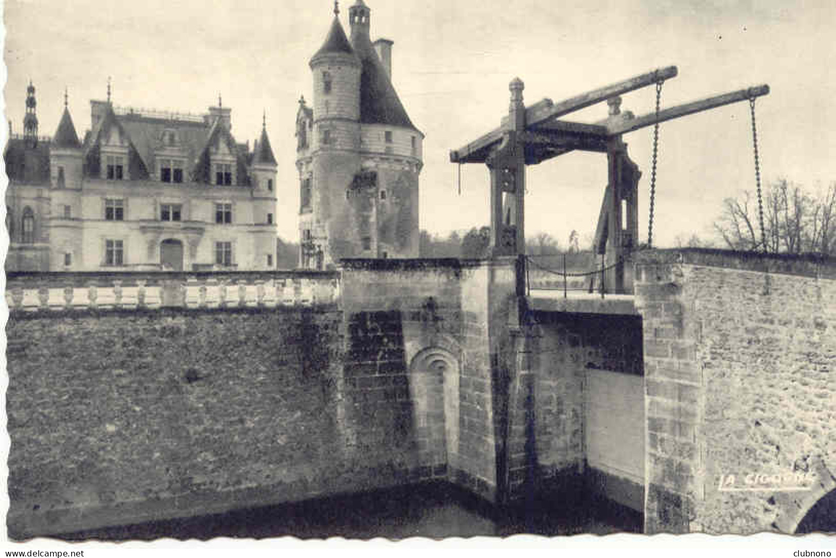 CPSM - CHENONCEAUX - LE PONT-LEVIS (IMPECCABLE) - Chenonceaux