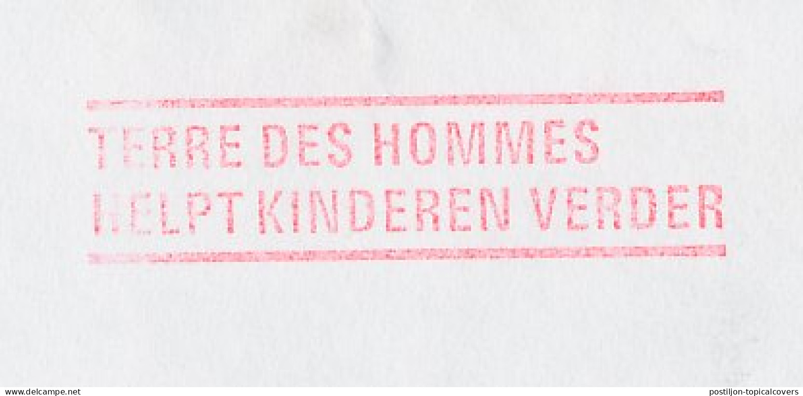 Meter Cover Netherlands 1996 Terre Des Hommes - Rights Of The Child - Sonstige & Ohne Zuordnung
