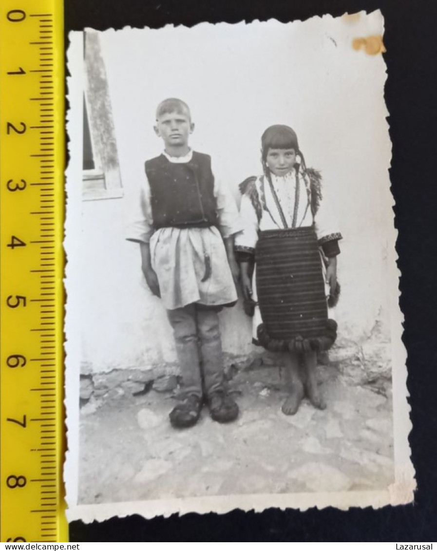 #15     Anonymous Persons - Macedonia  Bitola Budimirci - Boy And Girl In Folklore Costume - Anonymous Persons