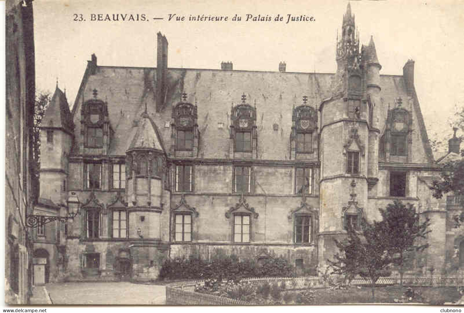 CPA - BEAUVAIS - VUE INTERIEURE DU PALAIS DE JUSTICE (PARFAIT ETAT) - Beauvais