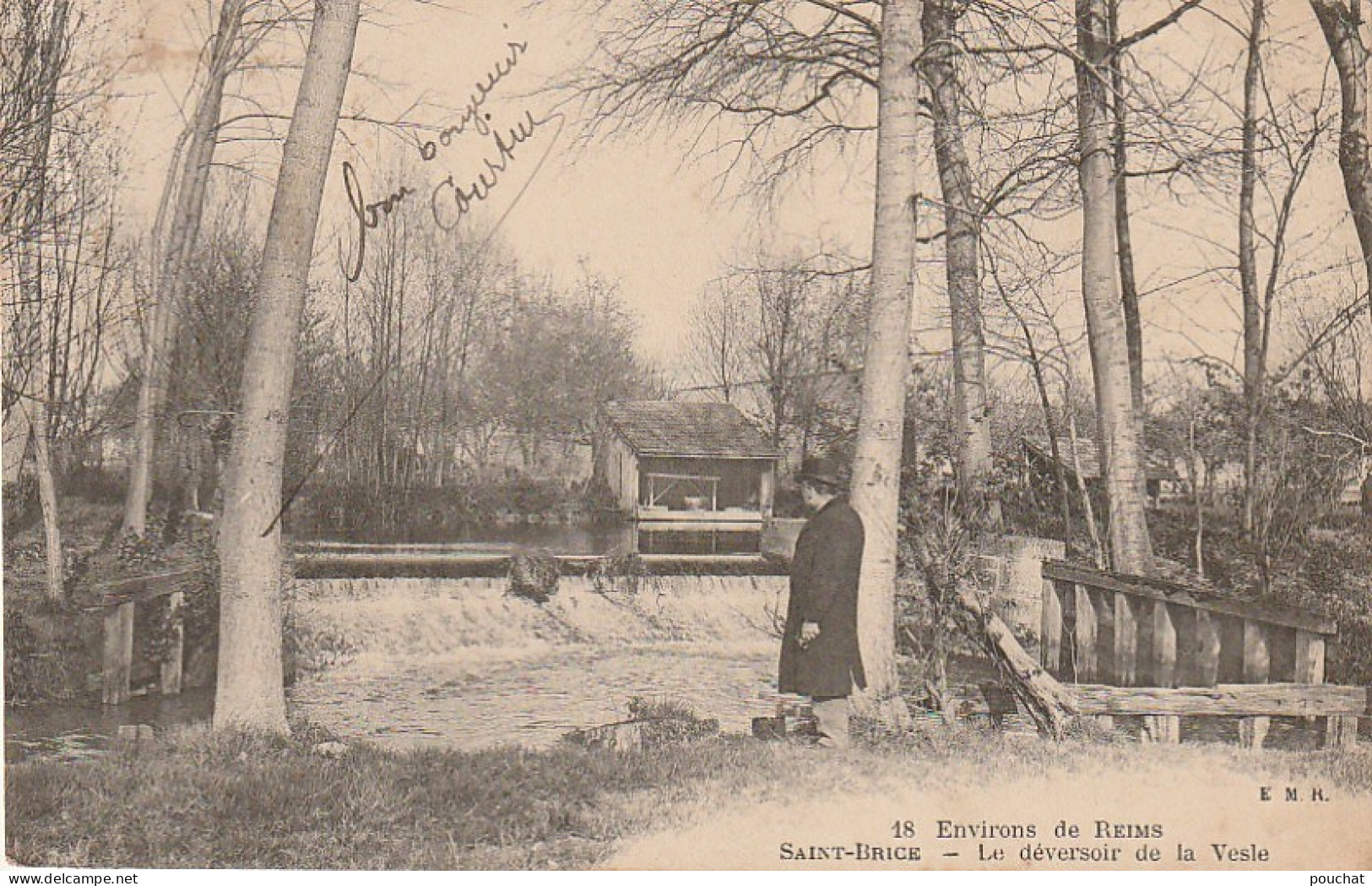 SO 16-(51) ENVIRONS DE REIMS - SAINT BRICE - LE DEVERSOIR DE LA VESLE - 2 SCANS - Sonstige & Ohne Zuordnung