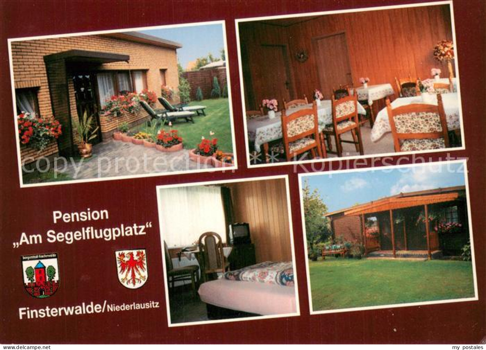 73723129 Finsterwalde Pension Am Segelflugplatz Gaststube Zimmer Garten Finsterw - Finsterwalde