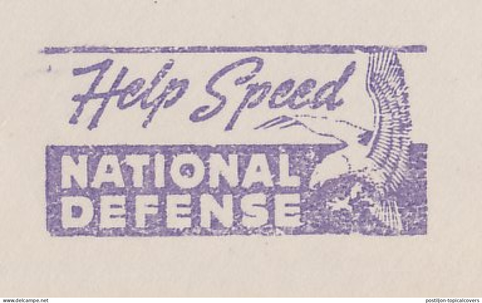 Meter Top Cut USA 1941 Help Speed - National Defense - Eagle - WO2