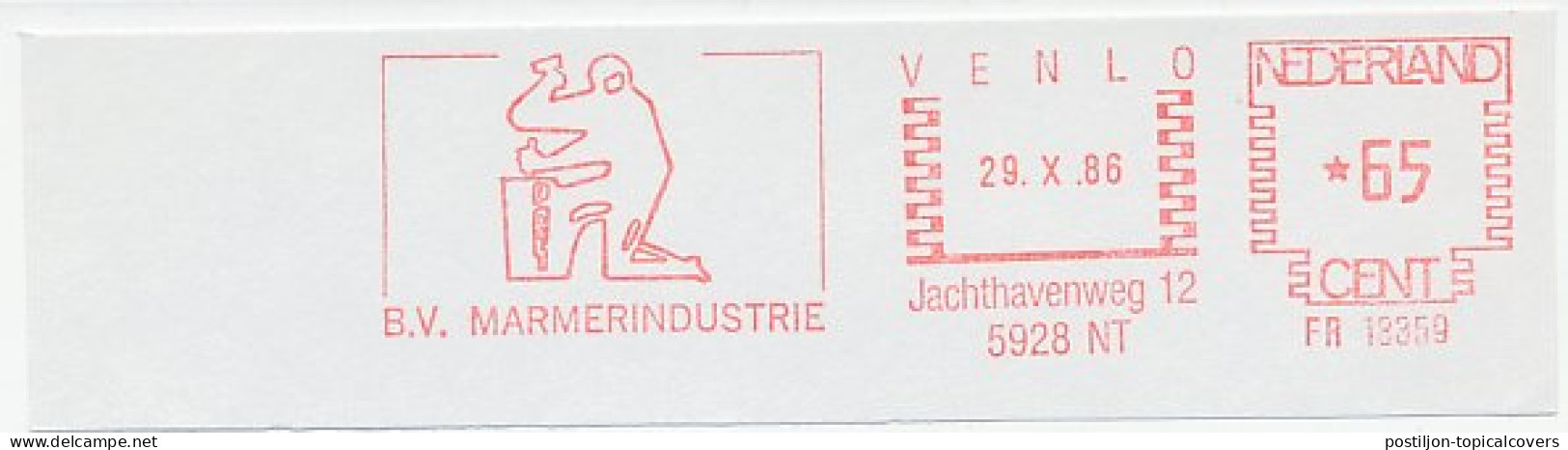 Meter Cut Netherlands 1986 Sculptor - Marble - Beeldhouwkunst