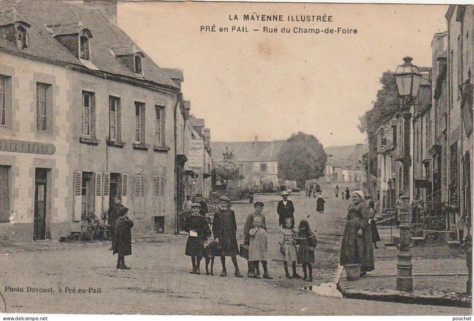 S0 18-(53) PRE EN PAIL - RUE DU CHAMP DE FOIRE - VILLAGEOIS -  2 SCANS - Pre En Pail