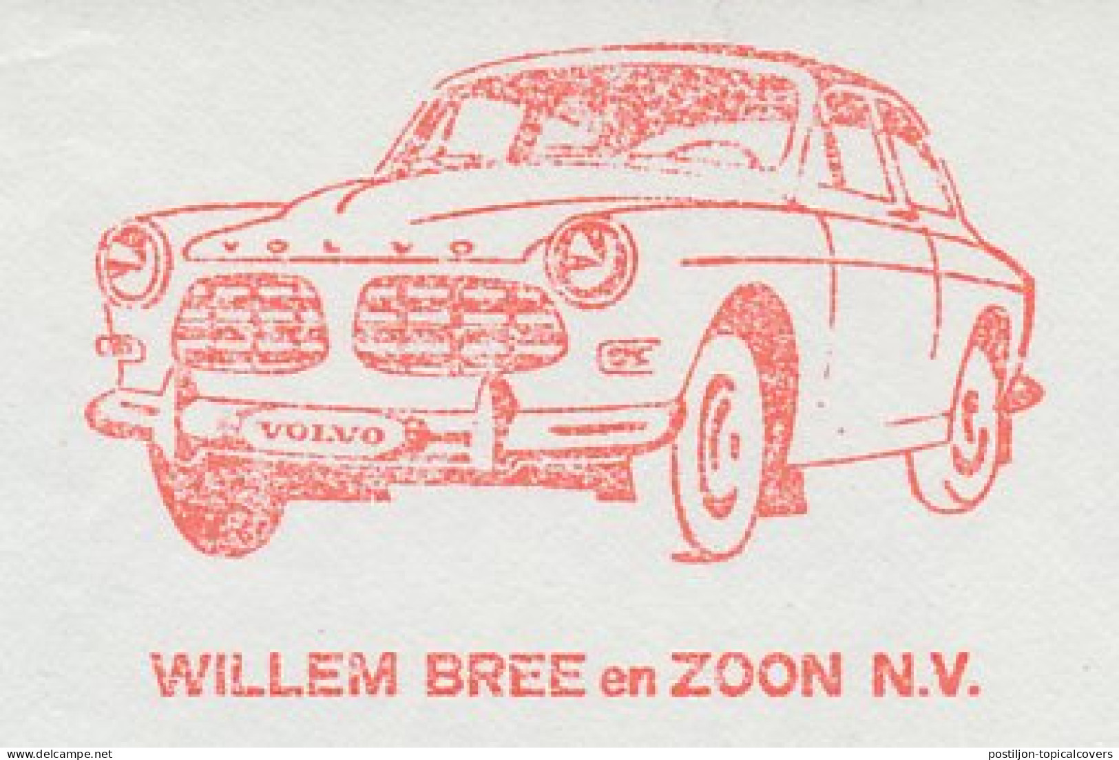 Meter Cut Netherlands 1968 Car - Volvo - Voitures