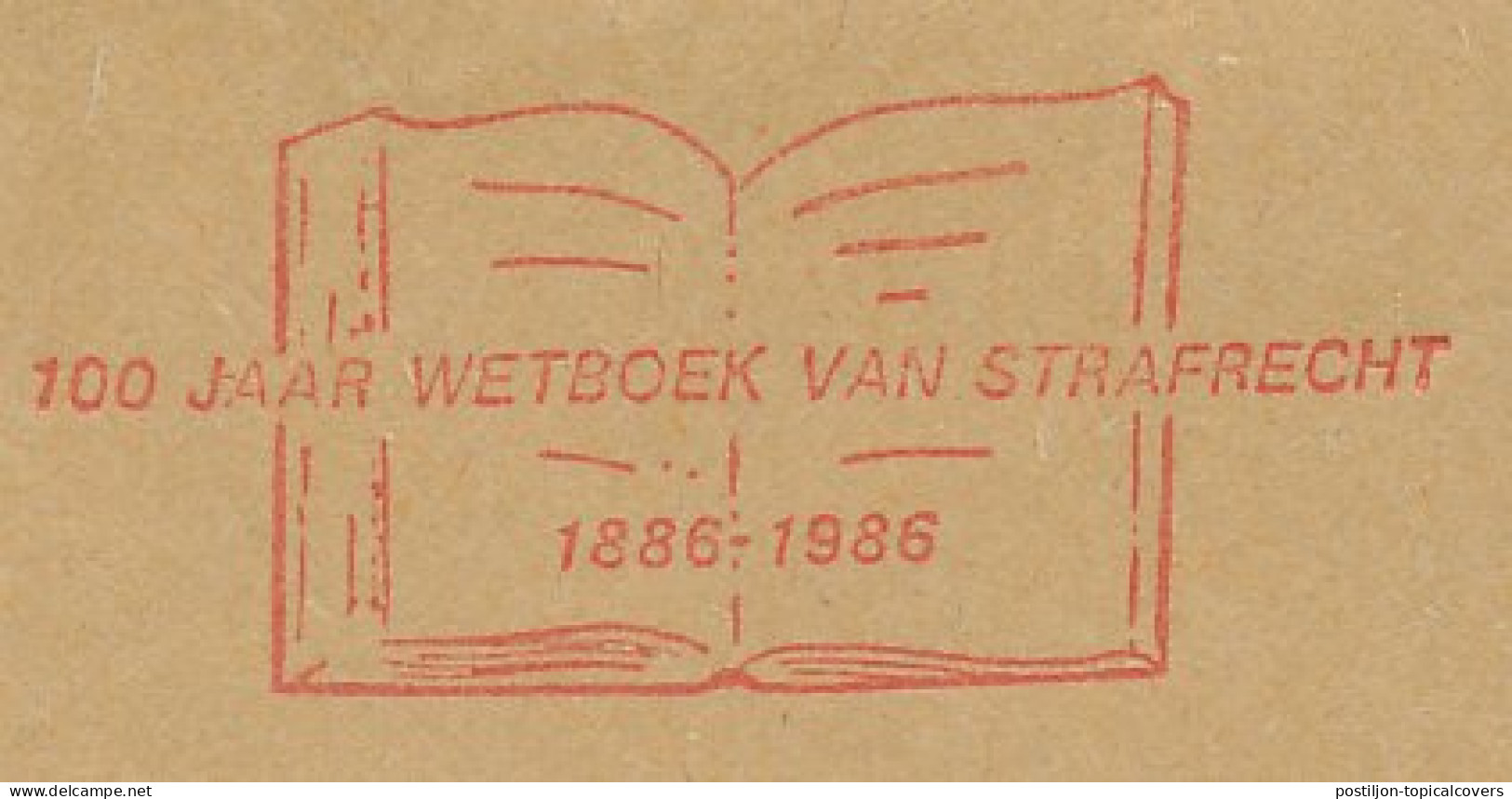 Meter Cut Netherlands 1986 ( PB 8178 ) 100 Years Criminal Justice Law Books - Politie En Rijkswacht