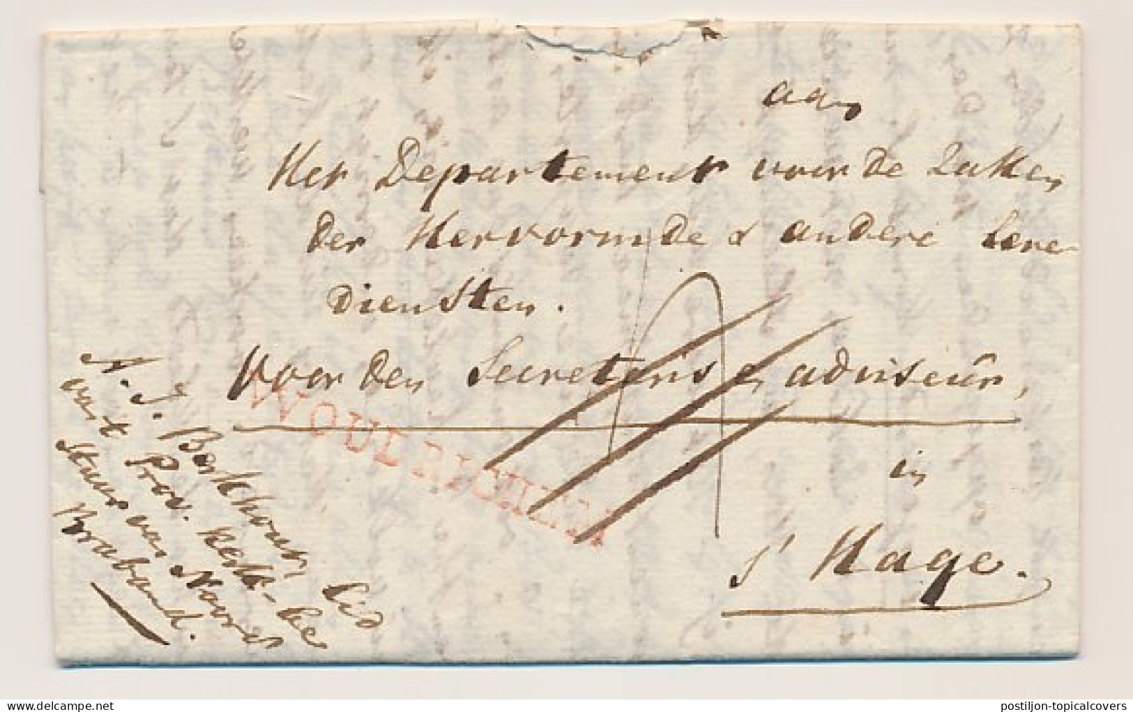 WOUDRICHEM - S Gravenhage 1816 - ...-1852 Prephilately