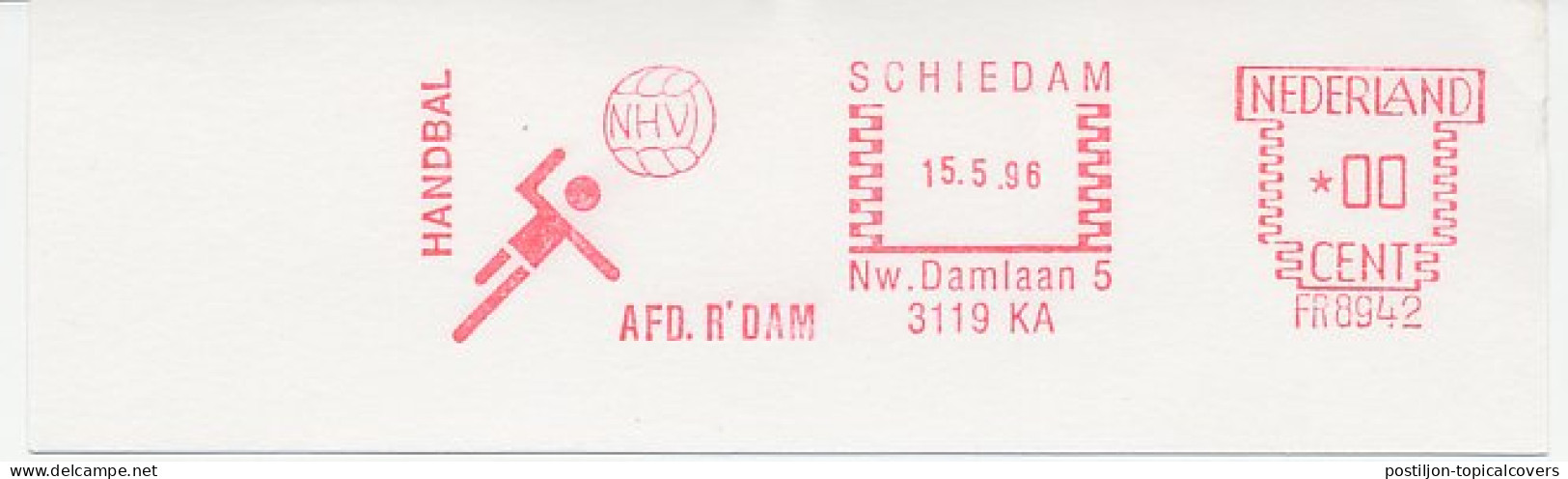 Test Meter Strip Netherlands 1996 Handball - Other & Unclassified