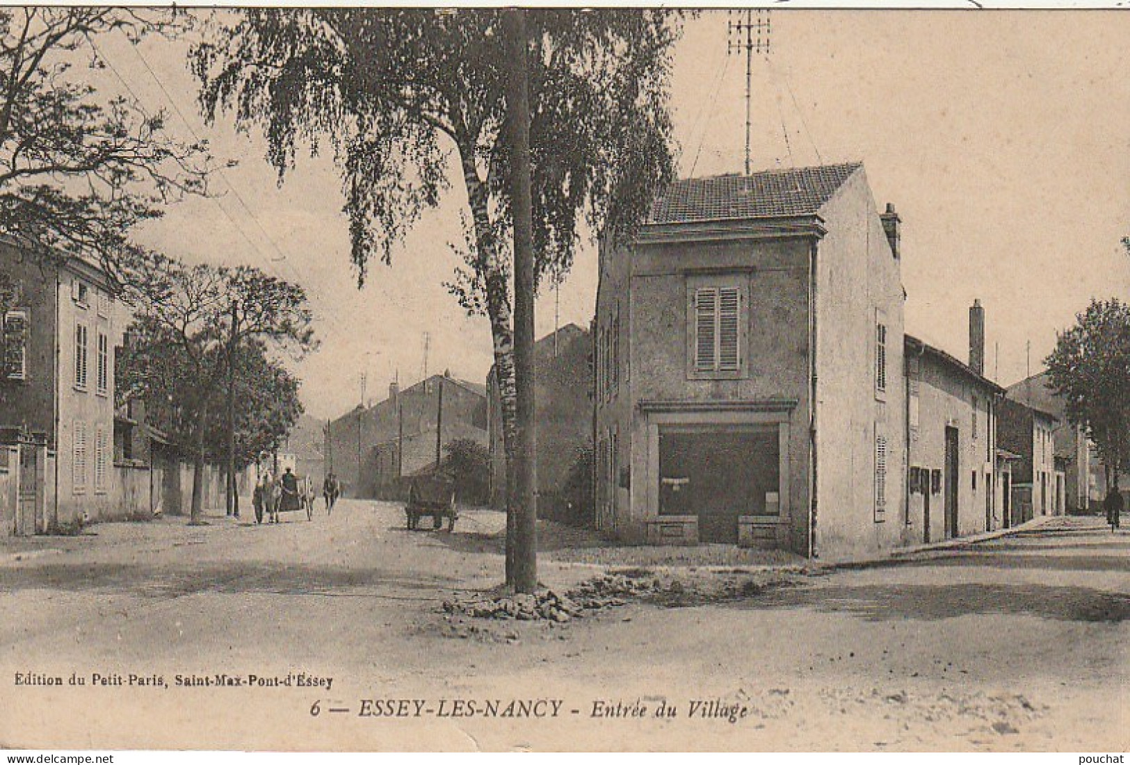 SO 19-(54) ESSEY LES NANCY - ENTREE DU VILLAGE  - 2 SCANS - Other & Unclassified