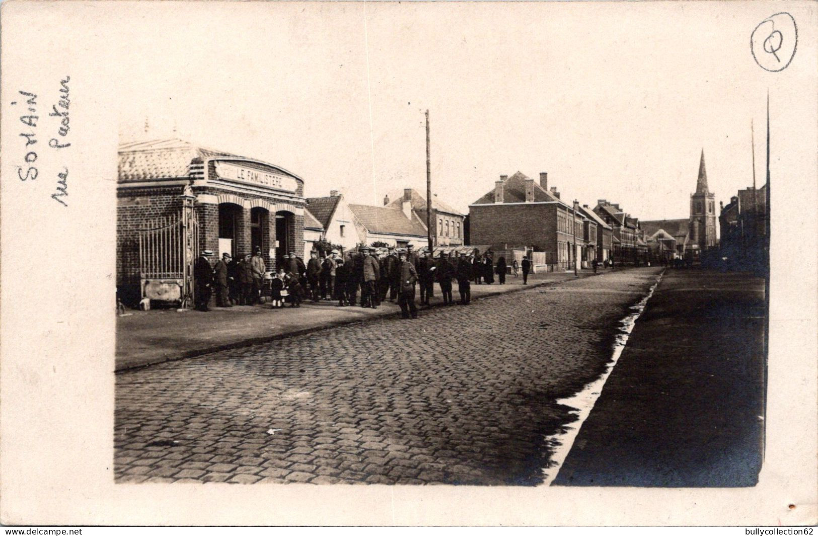 SELECTION -  SOMAIN  -  CARTE PHOTO - Allemande .  Le Familistère - Autres & Non Classés