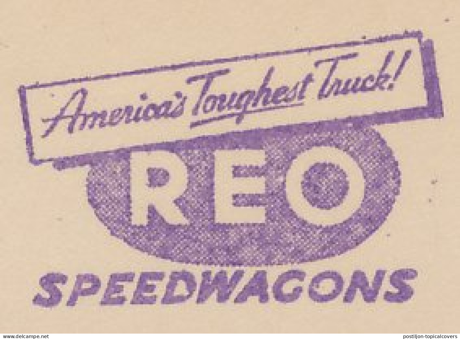 Meter Cut USA 1936 Truck - REO Speedwagons - Camions