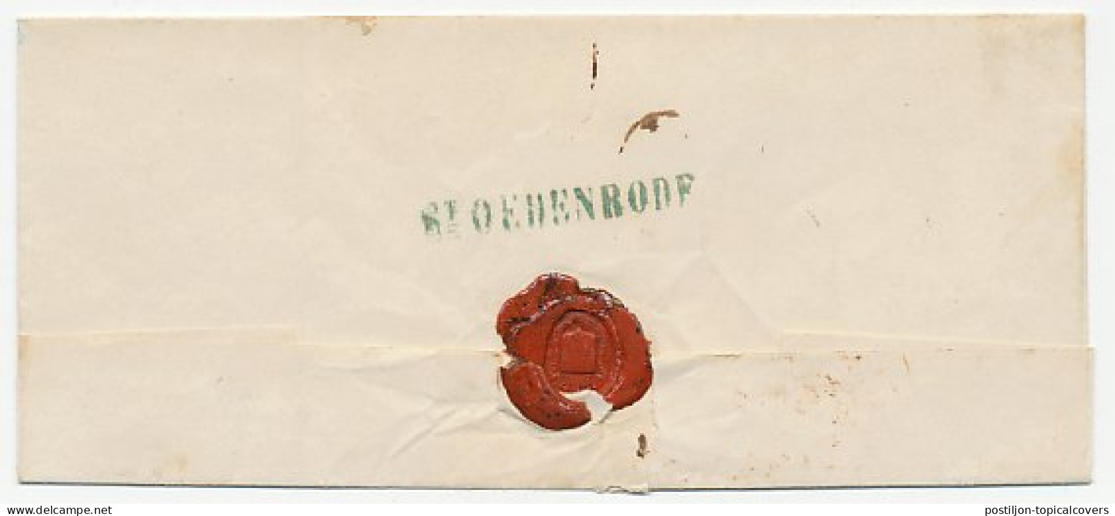 Naamstempel St. Oedenrode 1857 - Briefe U. Dokumente