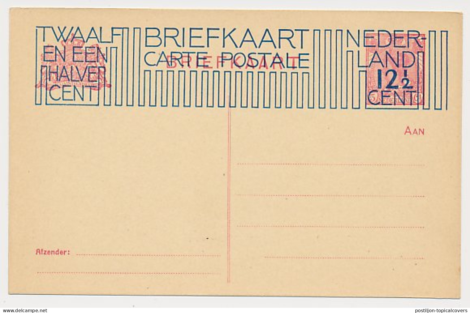 Briefkaart G. 203 I - Postal Stationery