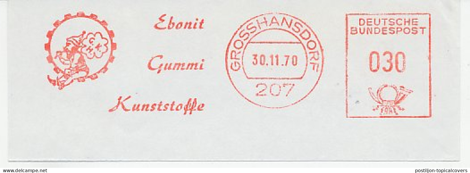 Meter Cut Germany 1970 Gnome - Goblin - Smoking - Verhalen, Fabels En Legenden