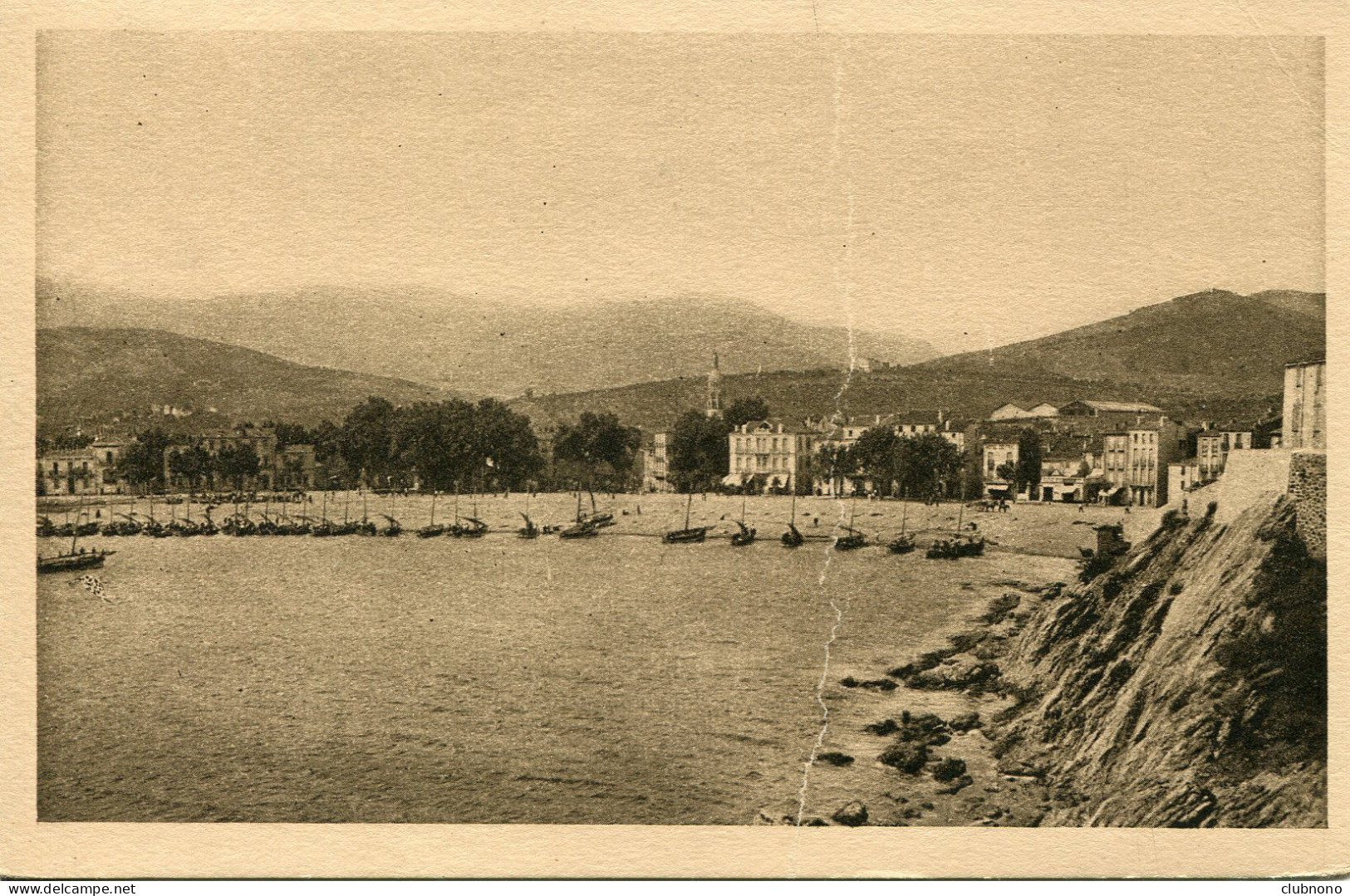 CPA - BANYULS SUR MER - LA PLAGE DES PECHEURS - Banyuls Sur Mer