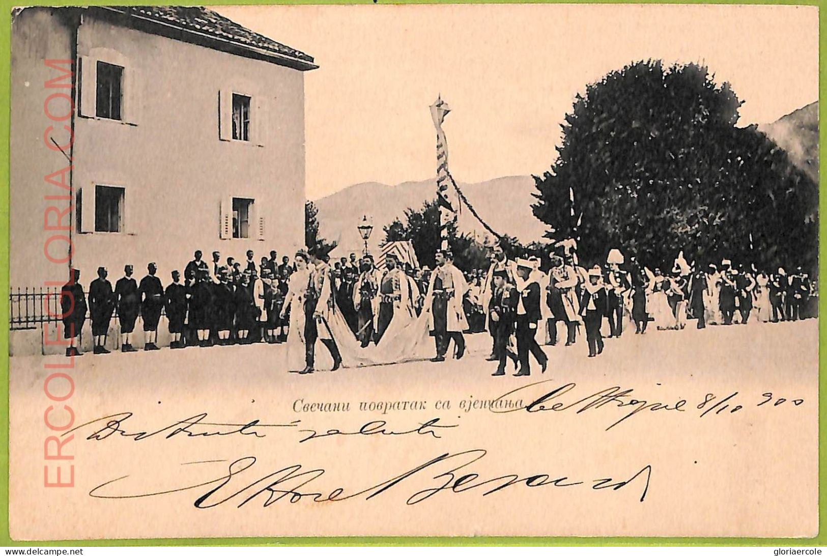 Ae9751 -  MONTENEGRO - VINTAGE POSTCARD - Ethnic - 1900 - Montenegro