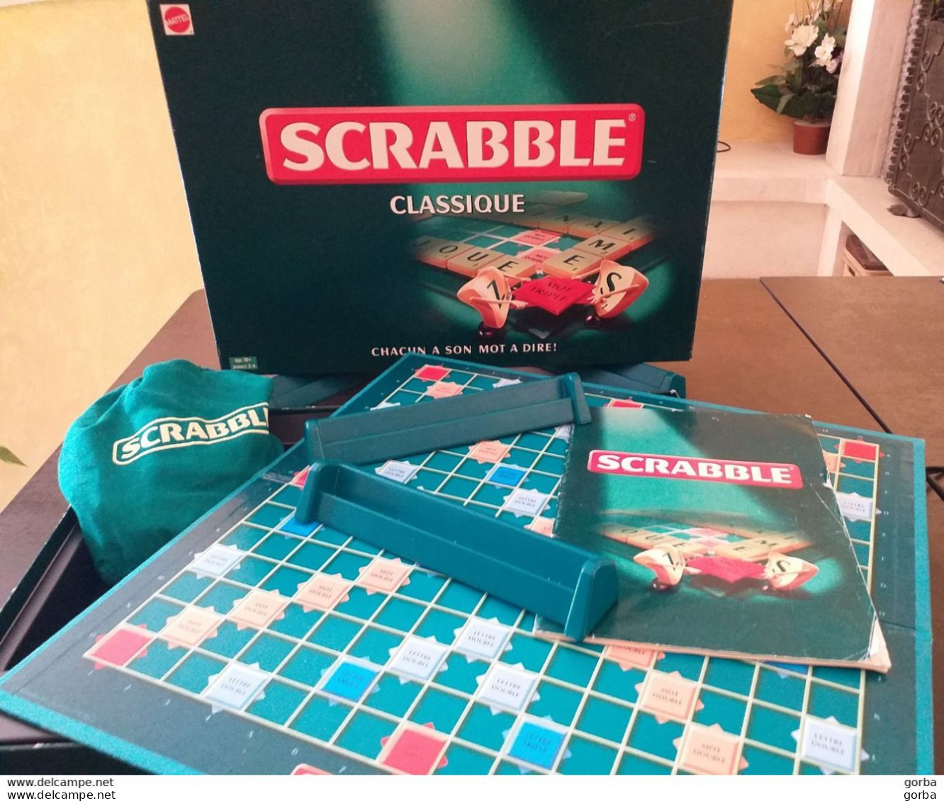 SCRABBLE Classique - Français - Bon état - Autres & Non Classés