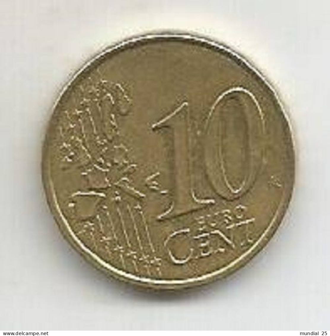 FRANCE 10 EURO CENT 1999 - Frankreich