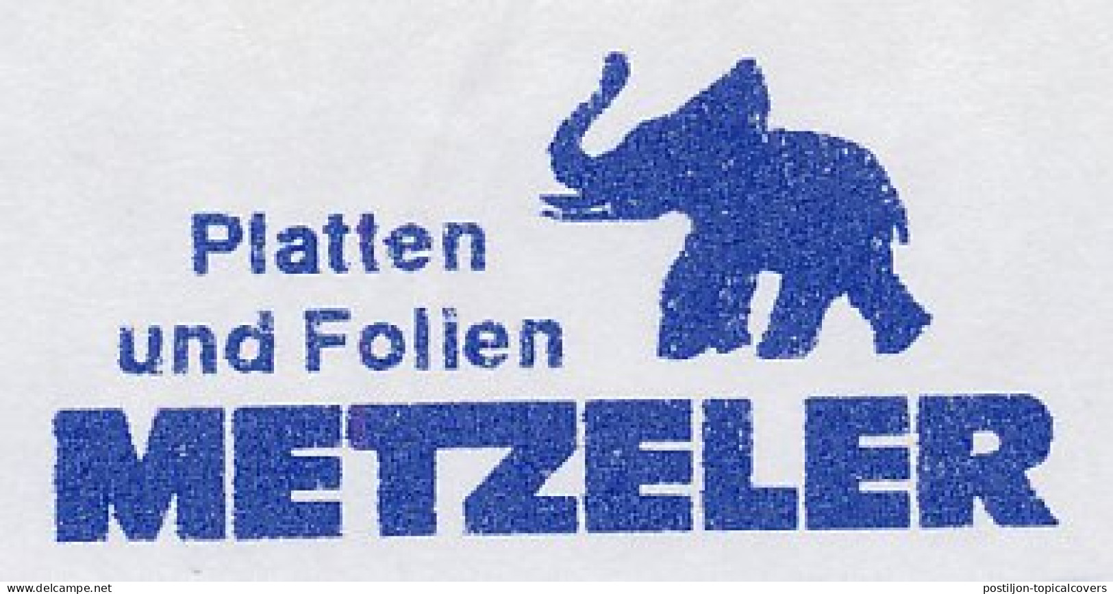 Meter Cut Germany 2003 Elephant - Autres & Non Classés