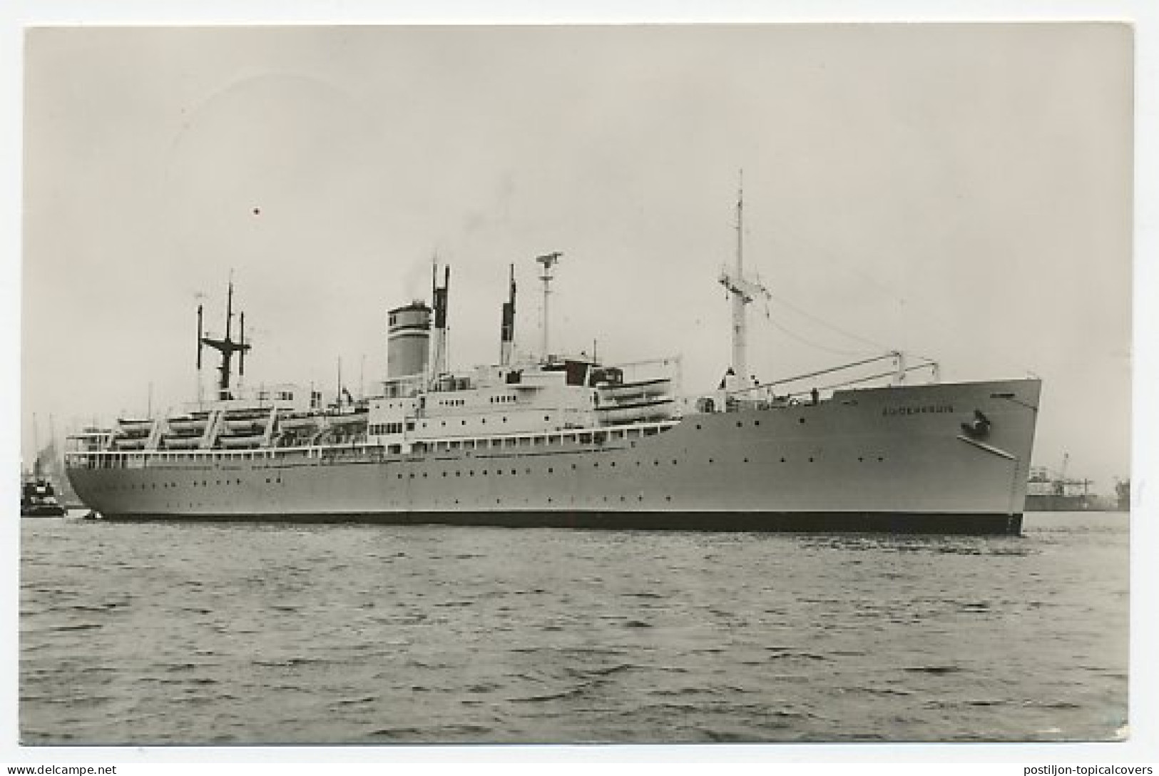 Postagent SS Zuiderkruis (1) 1962 : Naar Wolfaartsdijk - Unclassified