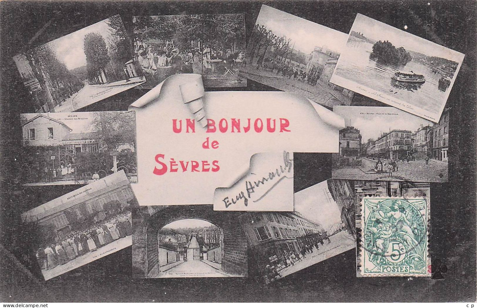 Sevres - Un Boujour -  CPA °J - Sevres