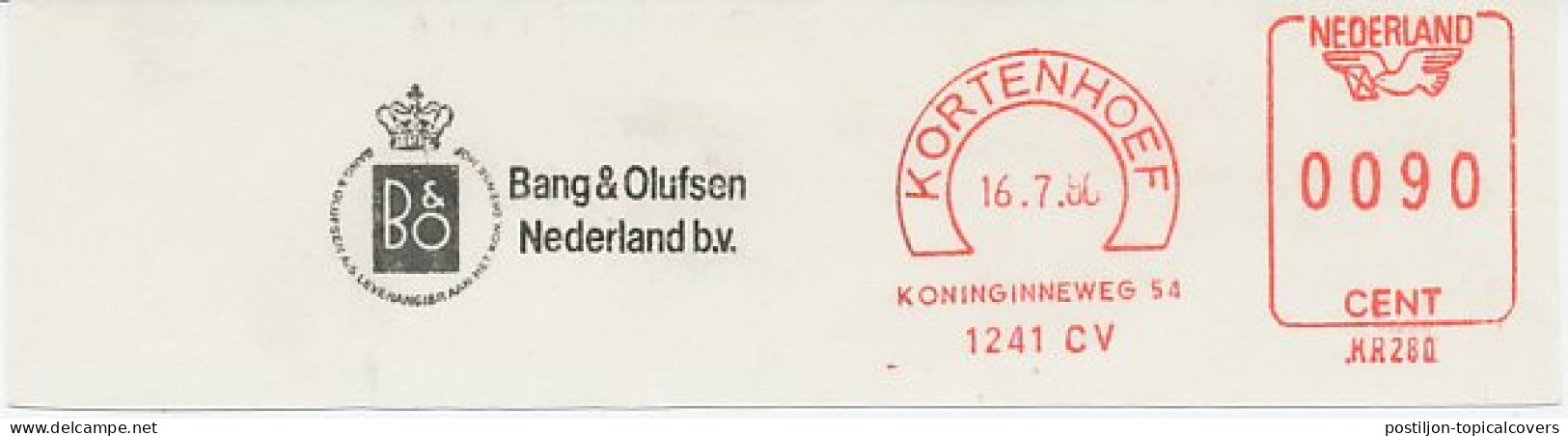 Meter Cut Netherlands 1980 B&O - Bang & Olufsen - Musica