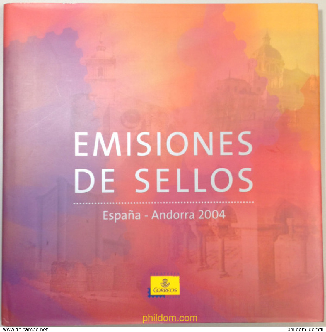 301969 MNH ESPAÑA 2004 LIBRO ALBUM ANUAL DE CORREOS DE ESPAÑA Y ANDORRA - Neufs