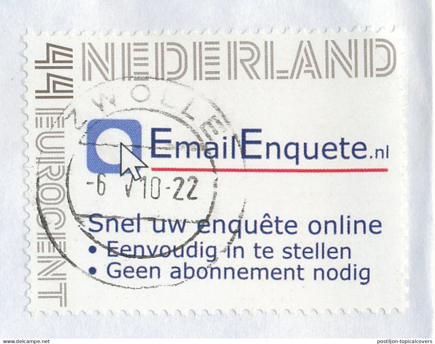 Persoonlijk Zegel Type 2009 - Email Enquette - Sonstige & Ohne Zuordnung