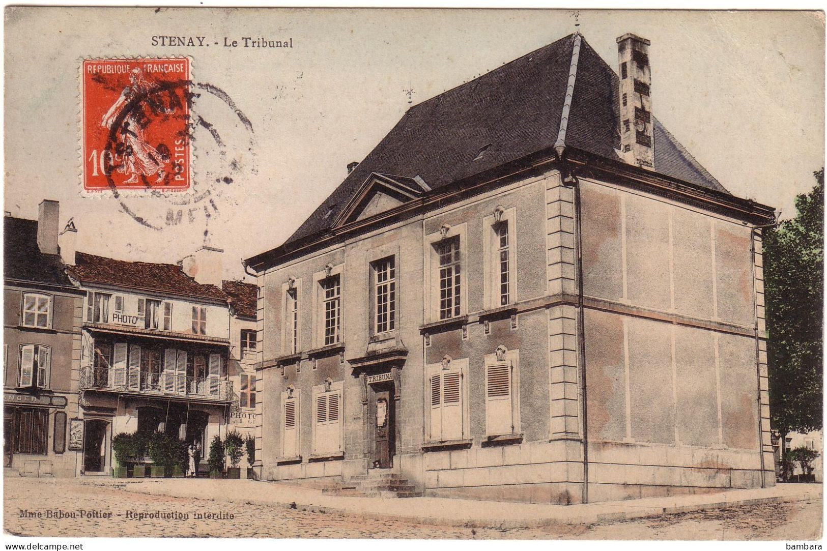 STENAY - Le Tribunal - Stenay