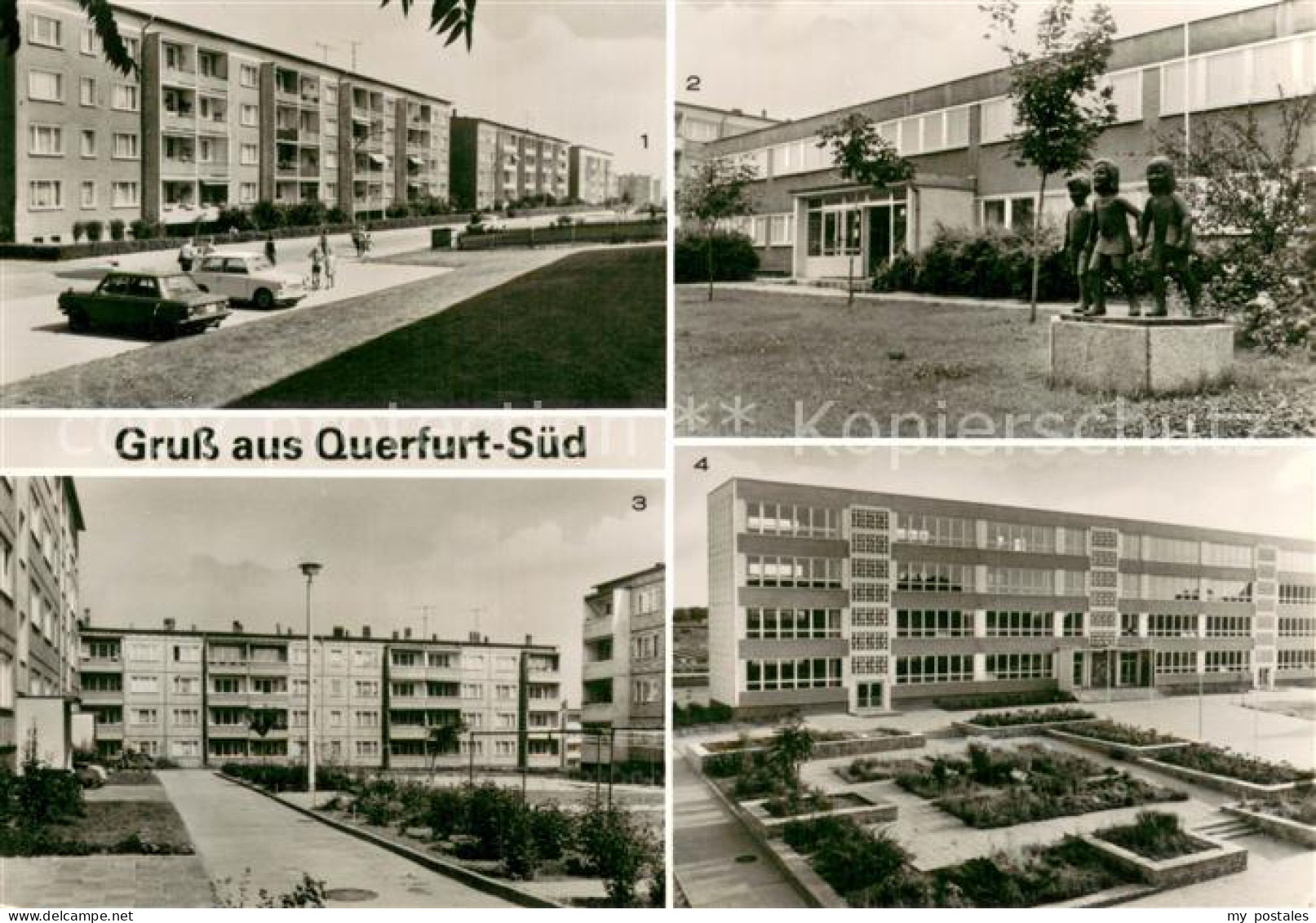 73723028 Querfurt Nemsdorfer Weg Kindergarten Ringstrasse Polytechn Oberschule B - Querfurt