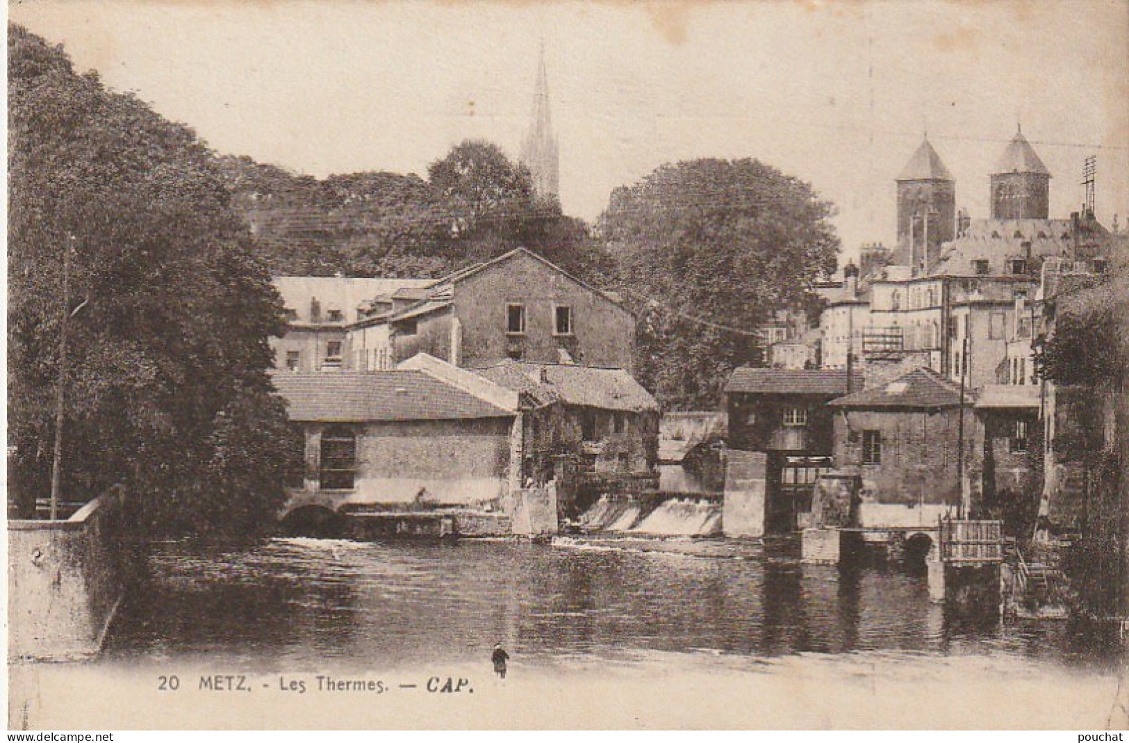 SO 22-(57) METZ - LES THERMES - 2 SCANS - Metz