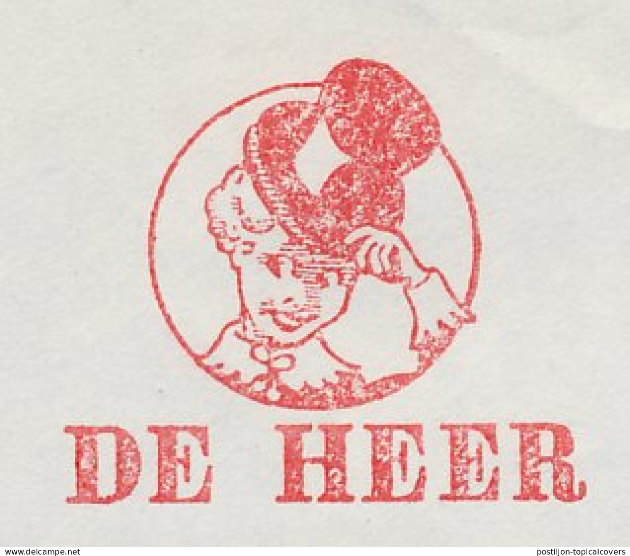 Meter Cover Netherlands 1964 Hat - Greetings - Chapeau -Rotterdam - Costumes