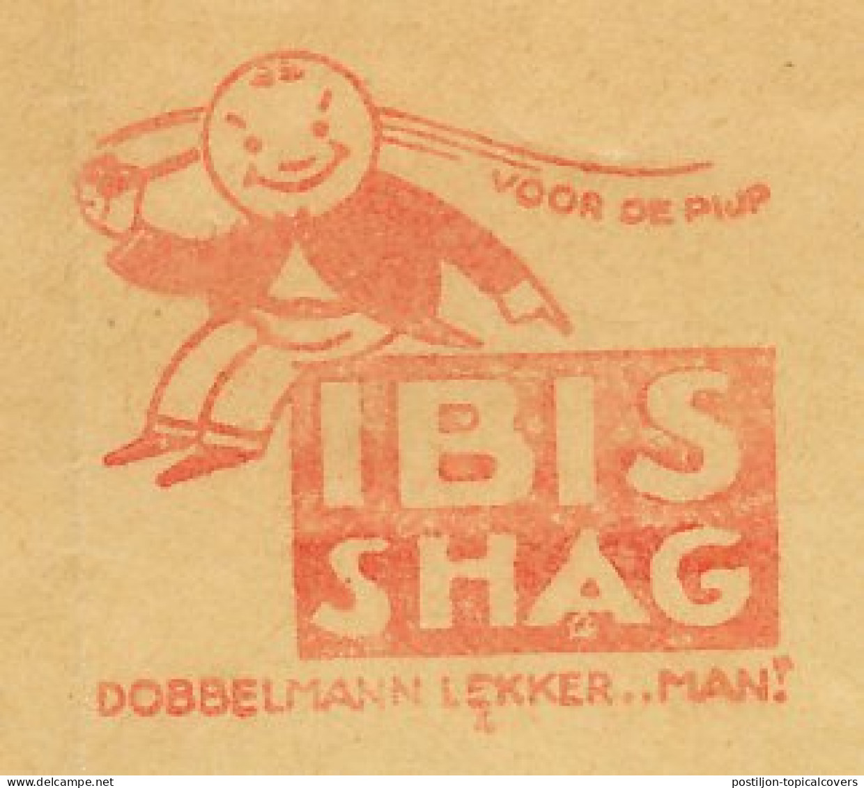 Meter Cut Netherlands 1940 Ibis Shag - Tobacco - Pipe Smoking - Tabac