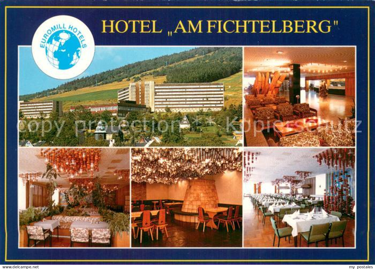 73723022 Oberwiesenthal Erzgebirge Euromill Hotel Am Fichtelberg Foyer Hotelrest - Oberwiesenthal